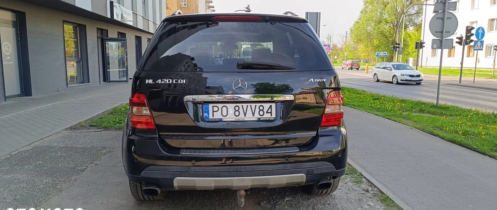 Mercedes-Benz ML cena 35500 przebieg: 300000, rok produkcji 2007 z Tomaszów Lubelski małe 92